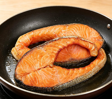 Wild-Caught Salmon Steaks