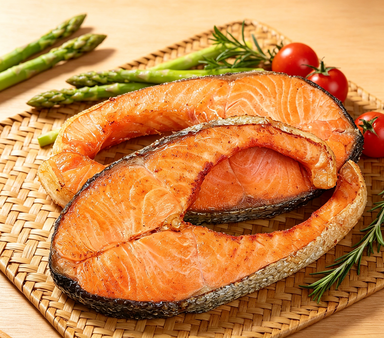 Wild-Caught Salmon Steaks